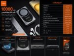 ⁦باور بانك لاسلكي من MOXOM 10000mAh⁩ - الصورة ⁦3⁩
