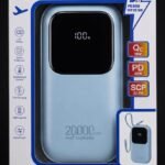 باور بانك قوي بسعة كبيرة وتصميم عملي من MOXOM 20000mAh
