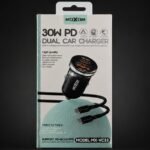 ⁦شاحن سيارة من MOXOM 30W PD⁩ - الصورة ⁦2⁩
