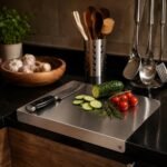 ⁦بلانشه استانلس 304 بشفه مقاس 25*30 تخانه 1 مللى⁩ - الصورة ⁦2⁩